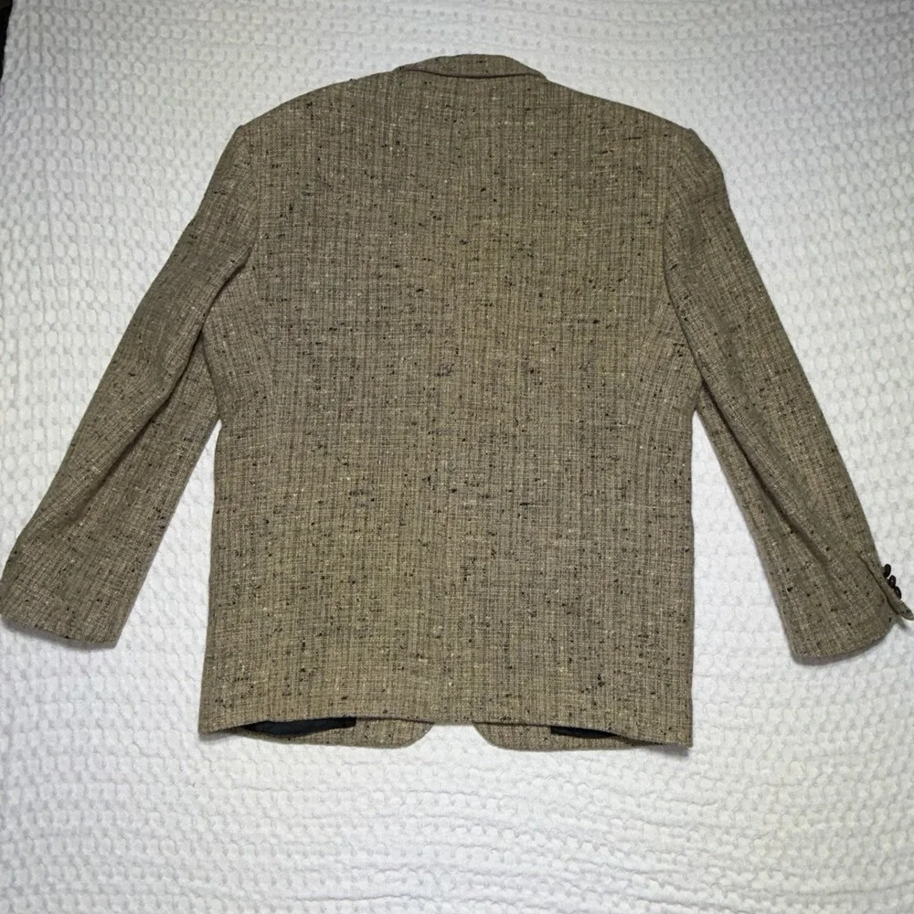 Vintage Paul Smith Sportswear Wool Tweed Blazer 80/90s Donegal Speckled 3 Button